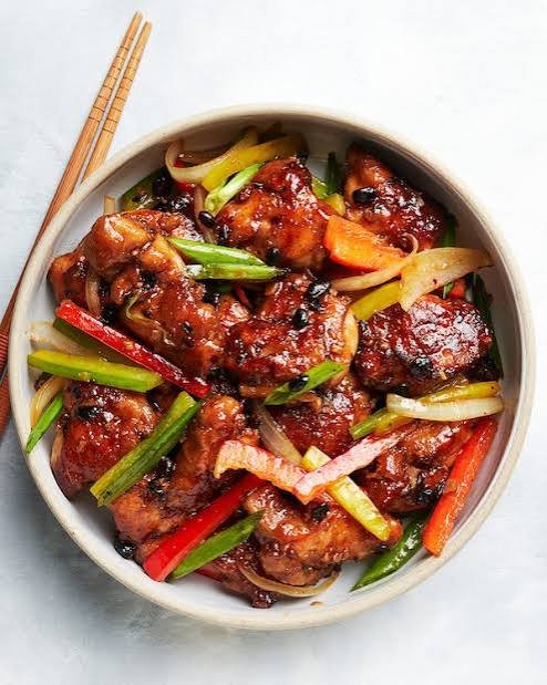 Chicken Black Bean (चिकन ब्लैक बीन)