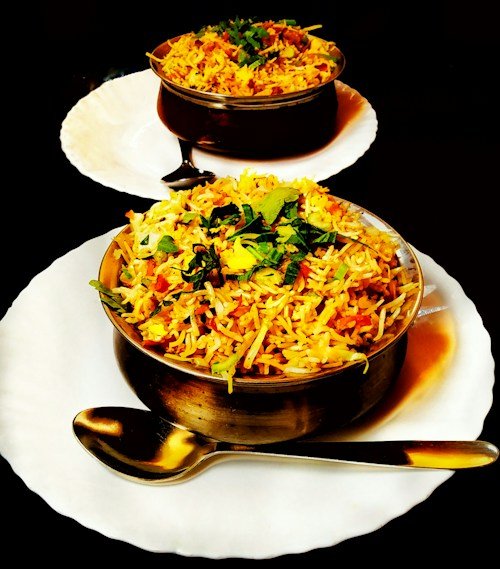 Chicken Lollipop Biryani (लालीपॉप बिरयानी)