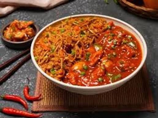 Chicken Triple Rice (चिकन ट्रिपल राइस)