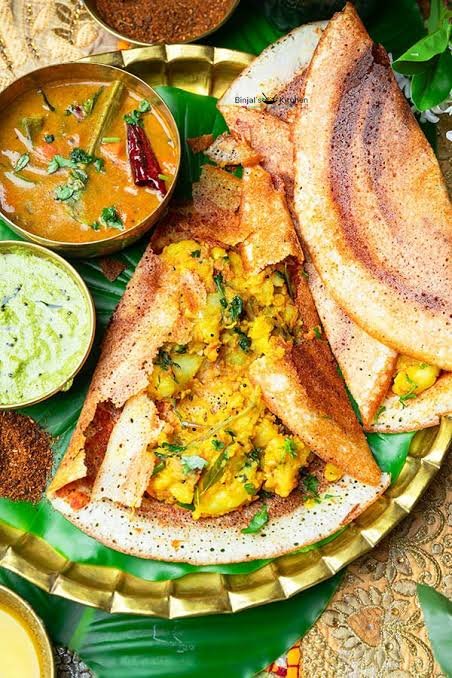 Masala Dosa (मसाला डोसा)